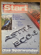 Opel Start Magazin 4/2000 Frontera Treffen, Cadillac V16, RAK 1 und 2 mit Poster