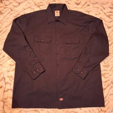 Dickies Hemd XL Dark Navy Workwear