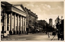 Ak Dessau in Sachsen Anhalt, Altes Theater, Kavalierstraße,... - 4769462