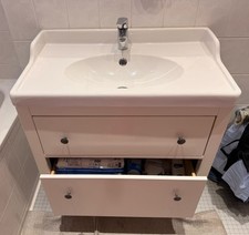 IKEA Waschbecken 82 cm mit