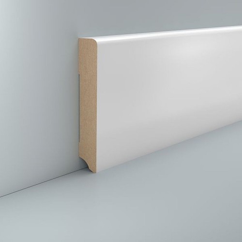 Mdf sockelleiste weiß x - mdf, 19