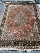 Orientteppich Tabriz Mahi Handgeknüpft Täbriz Perserteppich Vintage