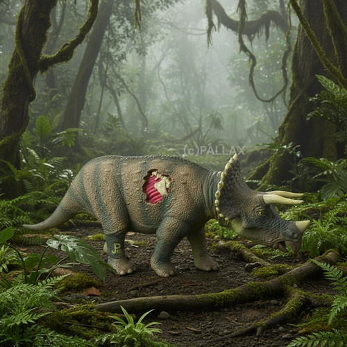 Jurassic park jp08 - park, triceratops