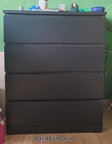 Schwarze kommode mit - schwarze,