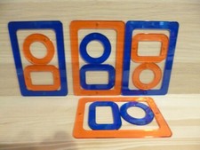 12 x Magnet Bilder Rahmen Bubbla IKEA Kühlschrank 10 x 15 + 7 x 5, 5 cm Acryl