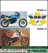 Aufkleber XT 600 Z Tenere 1985