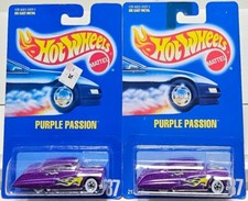 Hot Wheels 1992/087 - Lot of 2 - Purple Passion /K5