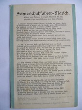 Anton Günther Liedkarte Nr. 53a Schneeschuhfahrer-Marsch.