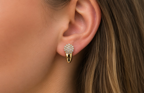 Brillant diamant ohrstecker - brillant,