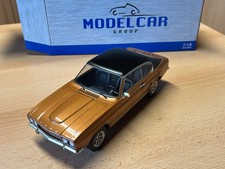 1/18 Ford Capri MkI GXL 1973 in goldmetallic/schwarzem Dach MCG18537 NEU OVP