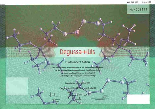 Degussa hüls roessler - hüls, ag