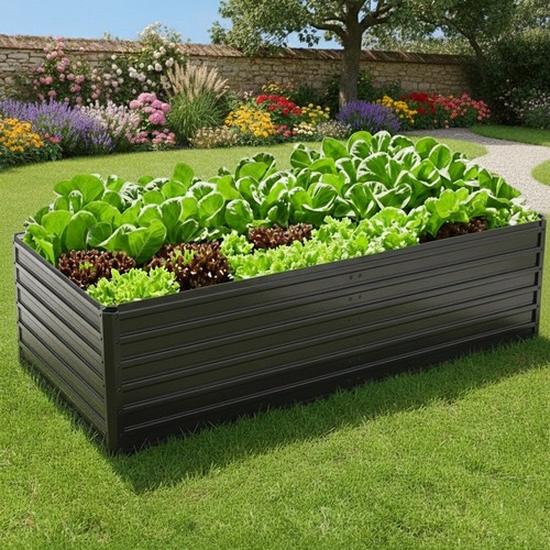 Metall hochbeet gartenbeet - metall,