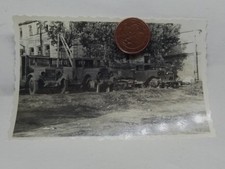 Foto Wehrmacht defekte Fahrzeuge LKW KfZ