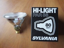 HOCHWERTIGE SYLVANIA CONCENTRA REFLEKTOR PAR38 80W FLOOD 30º E27 PRESSGLASLAMPE