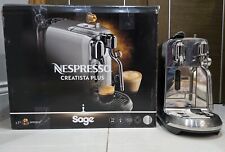 Sage Creatista Plus Nespresso Edelstahl BNE800 - GEBRAUCHT - GRADE A - UVP 529,00 £