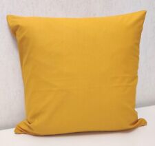 Kissenbezug Kissenhülle Bezug  100% Baumwolle 4 Maße 40 Farben einfarbig UNI
