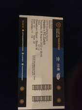 TICKET UEFA Europa League 2022/23 Hearts vs Fc Zurich 25.08.22