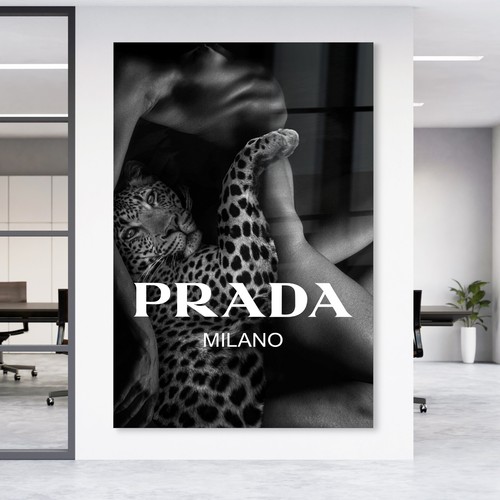 Prada milano fashion mode - prada,