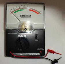 König Videokopftester VHT 5556V für VCR VHS Videorecorder m. Bedienungsanleitung