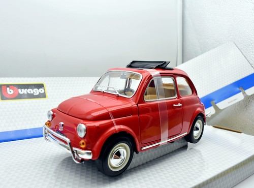 Modellauto fiat 500 - modellauto, rot
