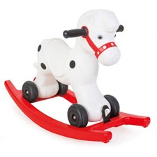 Schaukelpferd mit Soundeffekten, Spielpferd, Kinder Pony zum schaukeln oder schi