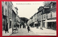AK LONS LE SAUNIER LES BAINS um 1910 Rue des Salines Strassenpartie    ( 12745