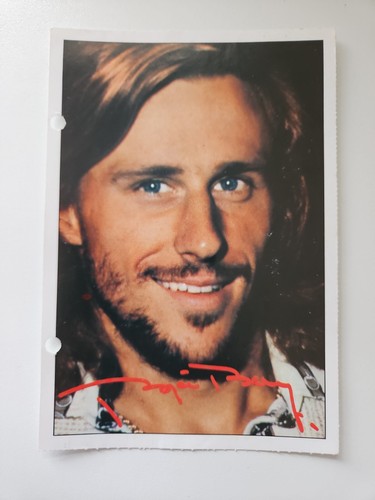 Björn borg autogrammkarte - -,