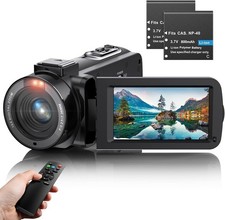 Videokamera 30FPS Camcorder HD 36MP Fernbedienung Kamera mit 16X Digitalzoom