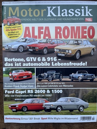 Motor klassik februar 2023 - klassik, 2/2023
