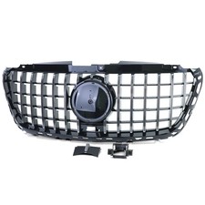 Sport Kühlergrill Schwarz Glanz Chrom für Mercedes Sprinter W907 910 ab 18