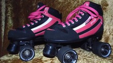 Playlife Discoroller, Quad Skates, Rollschuhe, Rollerskates Gr.39,UK6,US7,24,9cm