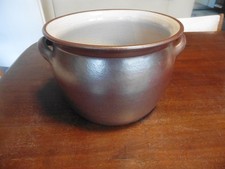 Alter Schmalztopf braun Innen