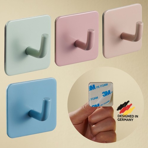 Dekazia klebehaken bunt set - klebehaken,