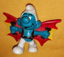 Drachenflieger Schlumpf von Schleich , 1978