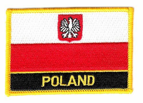 Flaggen aufnäher patch polen - patch,