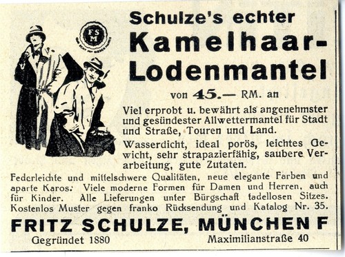 Fritz schulze münchen - fritz, f
