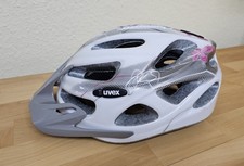 UVEX Fahrradhelm * 52 - 57 cm * Größe XXS - M * 250 Gramm * weiß-grau-pink