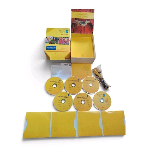 Rosetta stone french levels - french,