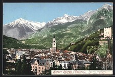 Meran, der Kurort gegen das