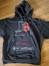 Cooler Hoodie v. DIESEL schwarz mit Print, L