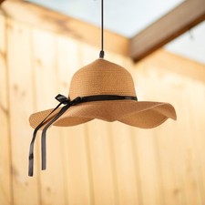 Stroh Seil Lampenschirm