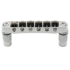 Musiclily Pro Chrome Tune-O-Matic Bridge Roller Saddle For Les Paul LP SG Guitar