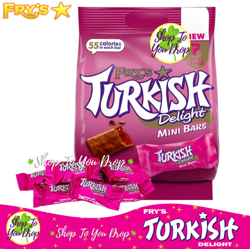 Mini frys turkish delight 105g - turkish,