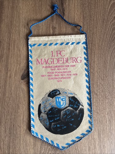 Ddr wimpel magdeburg - fc,
