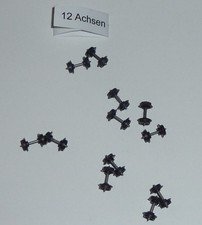 12 Achsen / Wellen Kunststoff