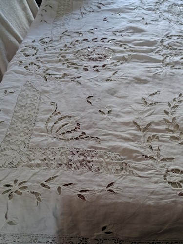 Tischdecke eckig leinen - tischdecke,