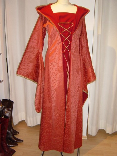 Fantasy mittelalterkleid mit - fantasy,