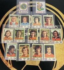 Panini WM 1974 München 74 FIFA Niederlande Sticker Badge Maskottchen Spieler