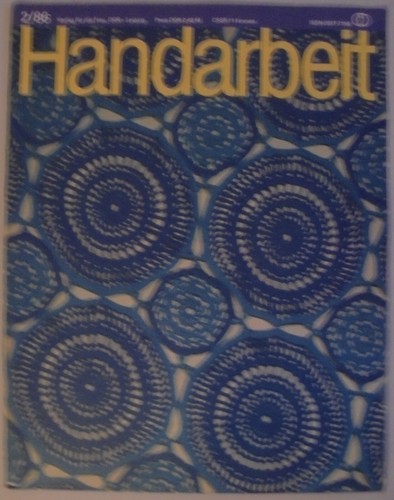 Heft handarbeit 1986 verlag - handarbeit,