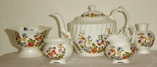 Sehr schönes Teeservice 5-tlg. Serie Cottage Garden Aynsley/England